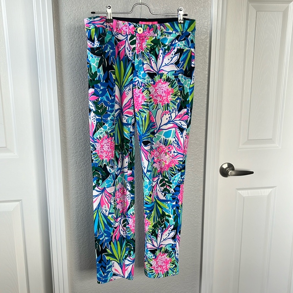 Lilly Pulitzer Kelley Skinny Ankle Pants size 8 Excellent!